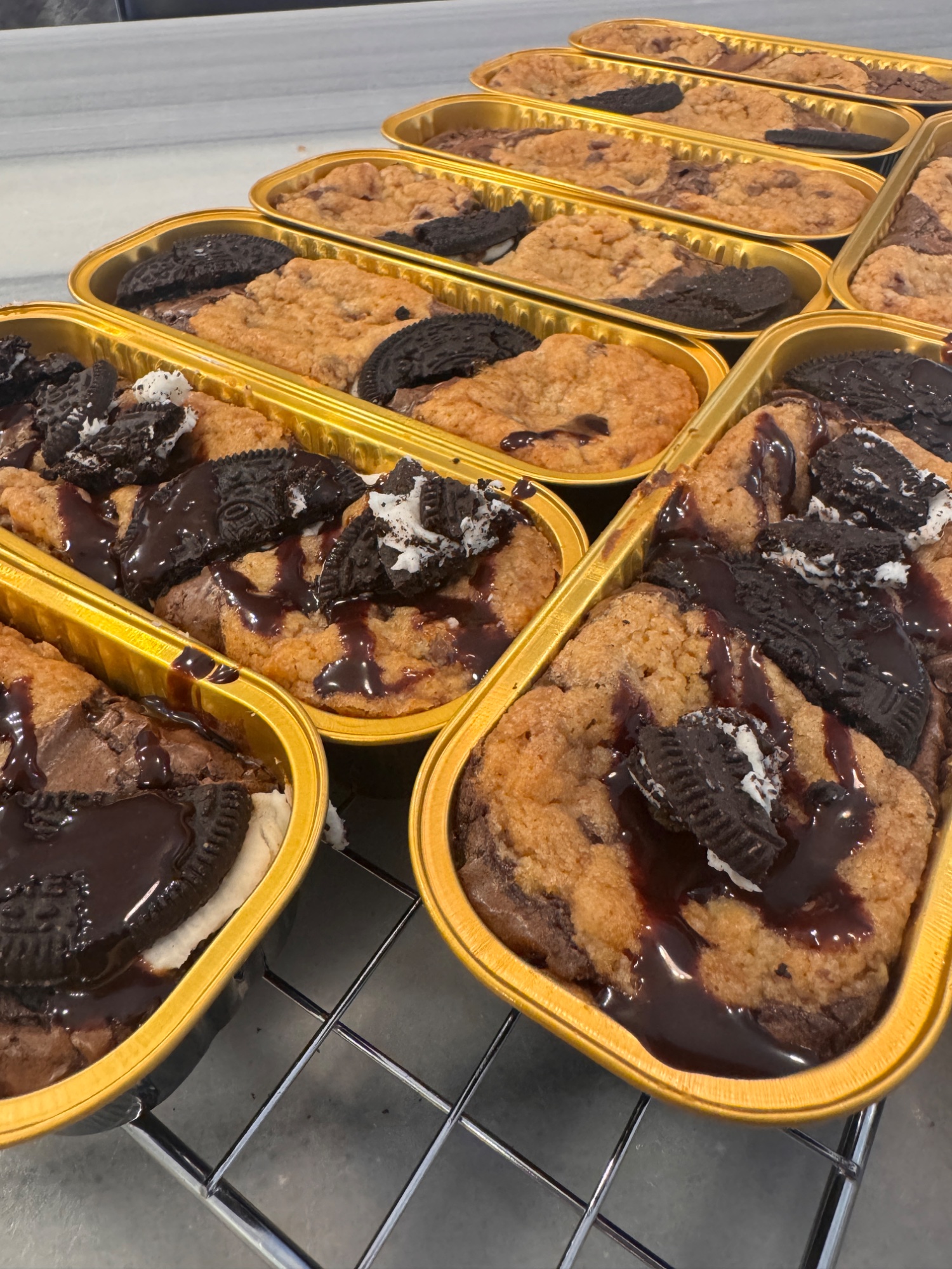 Oreo Brookie Bars