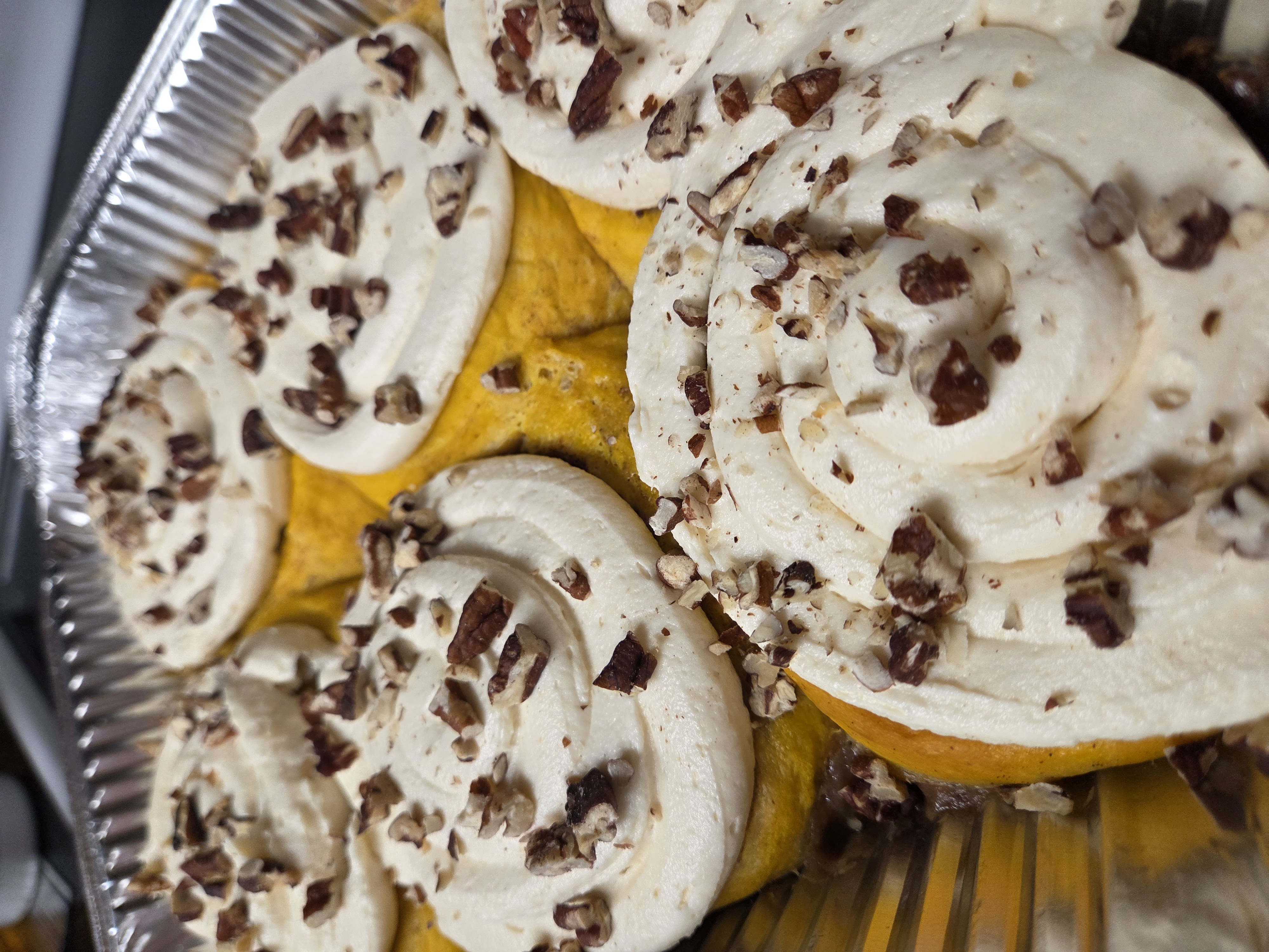 Pumpkin Spice Cinnamon Rolls